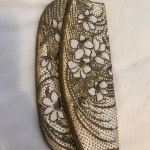 Vintage beaded clutch